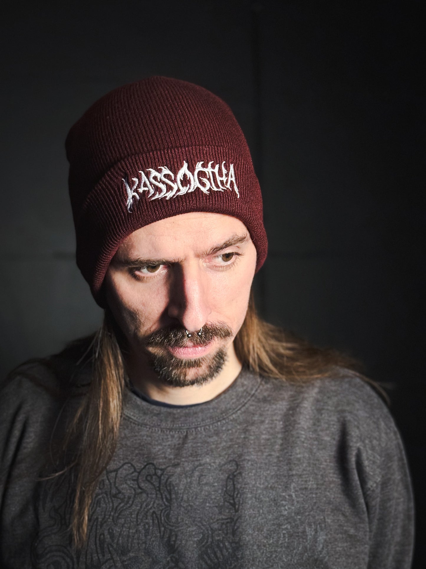 Death - Beanie / BURGUNDY