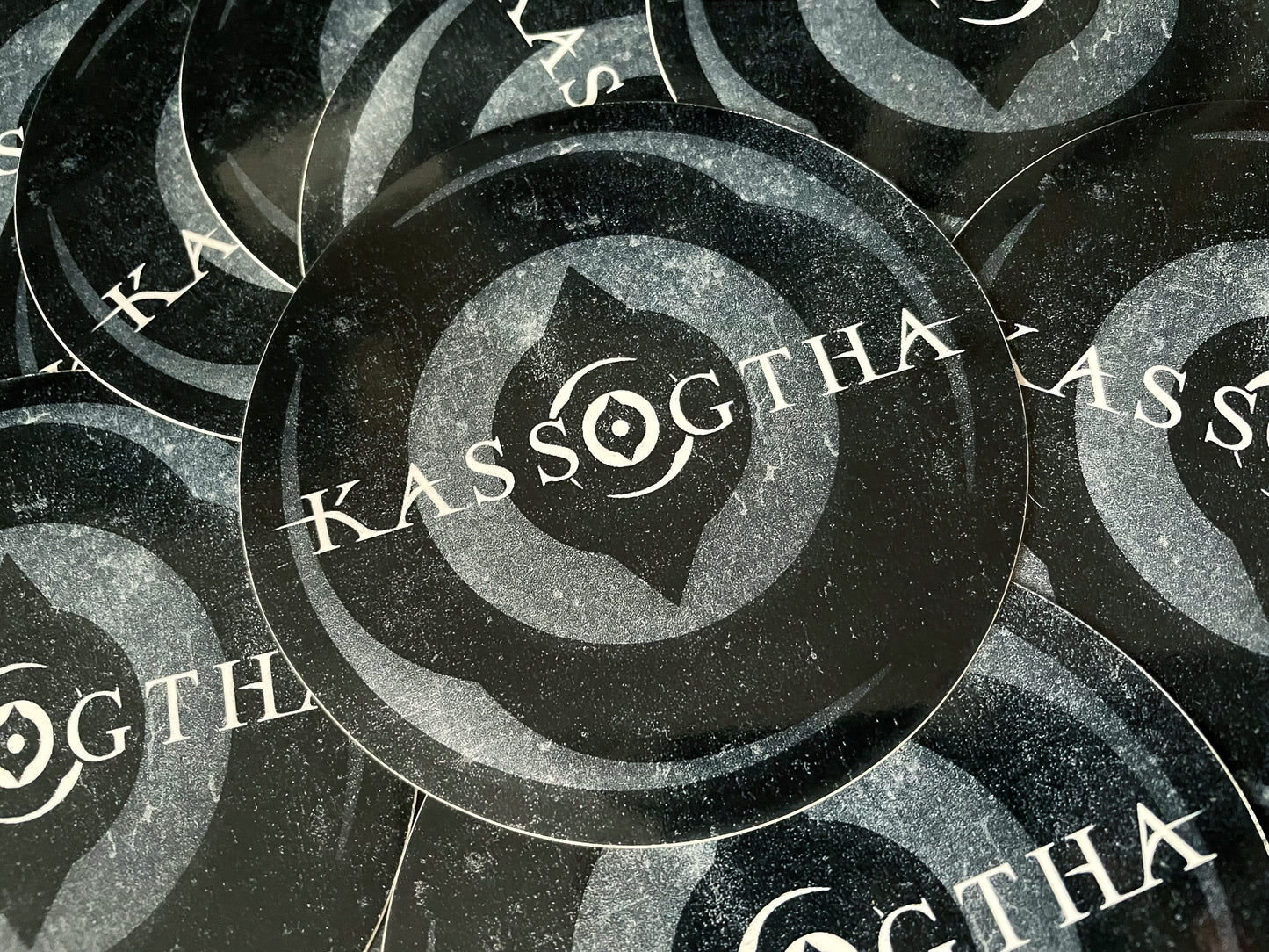 Kassogtha Round Logo - Sticker