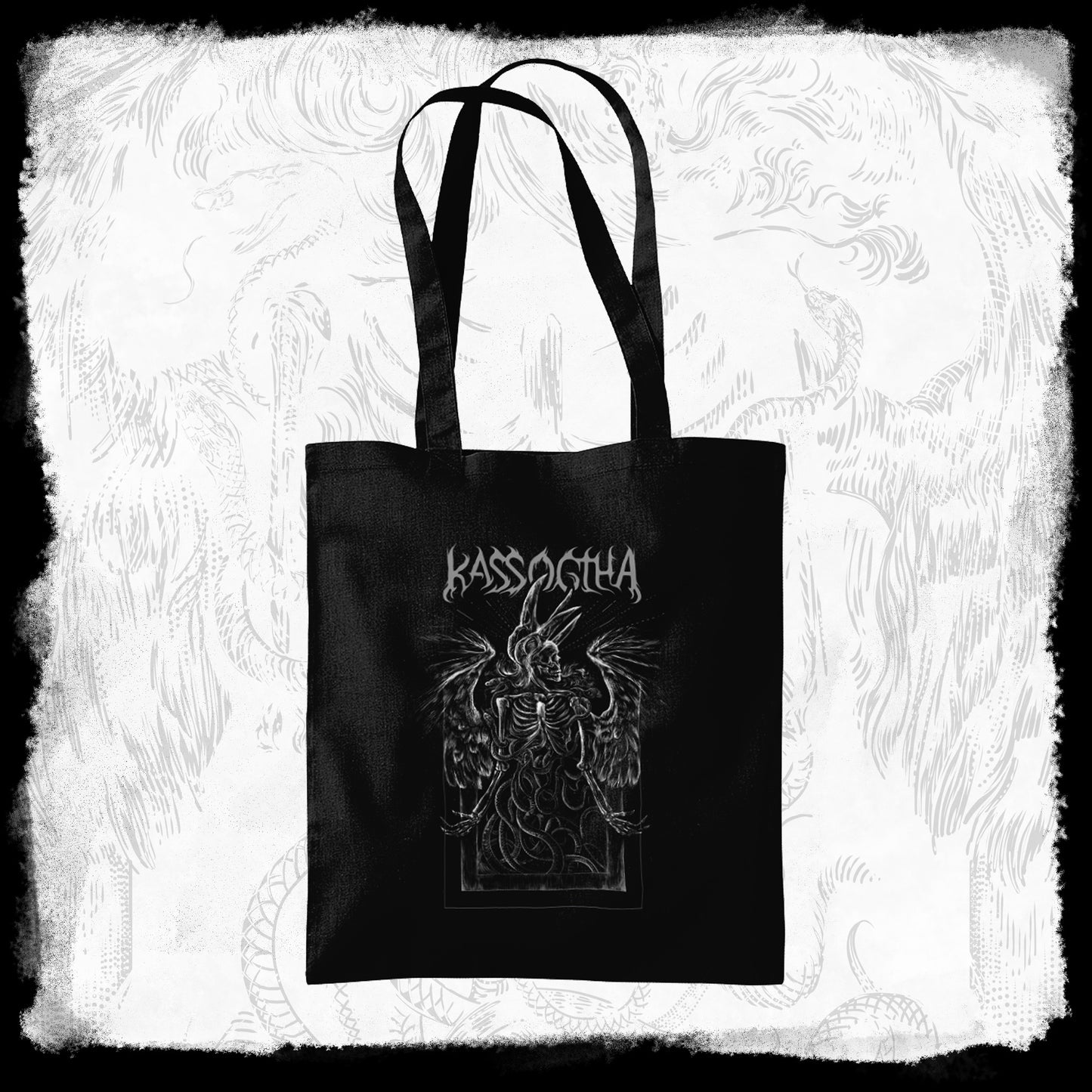 Demonic Bird Tote Bag