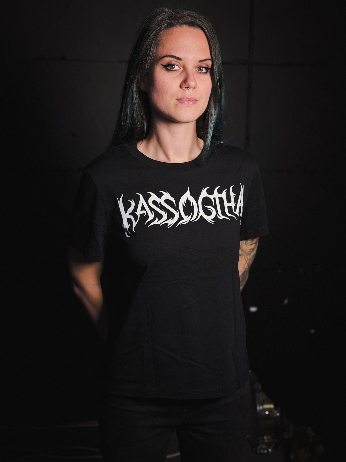 Kassogtha Women's "Death" Logo T-shirt