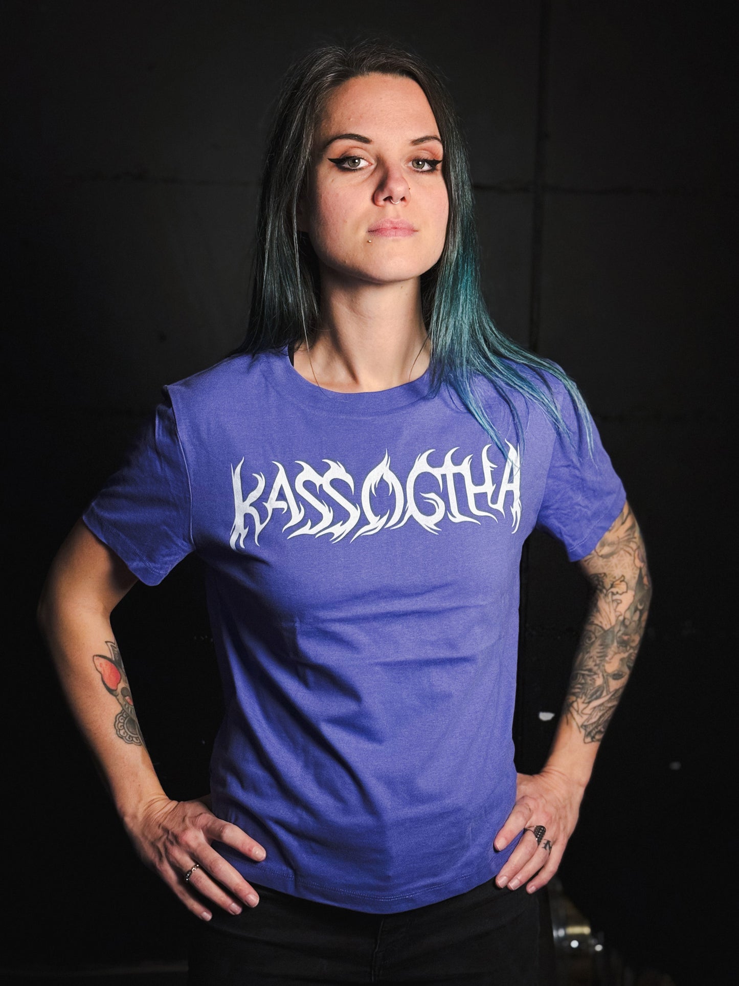 Kassogtha Women's "Death" Logo T-shirt